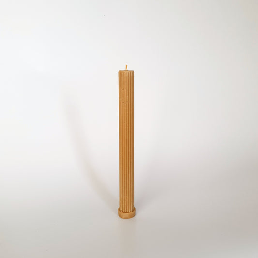 Ribbed diner candle XL