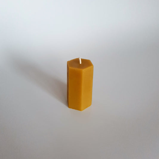 Hexagon candle