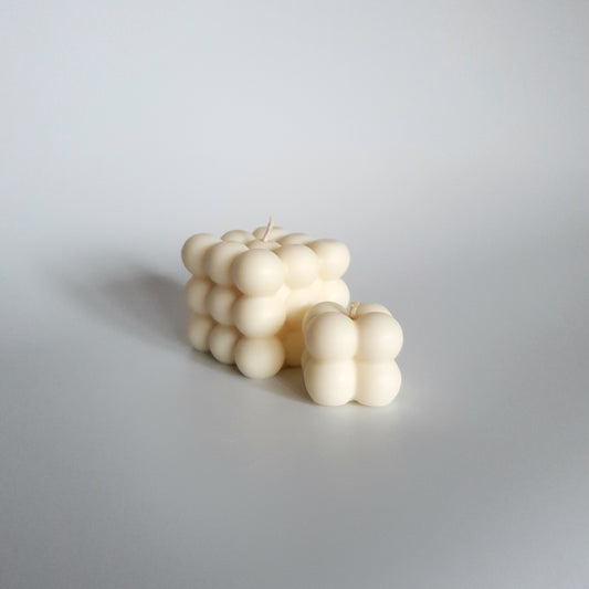Bubble candle - set of 2